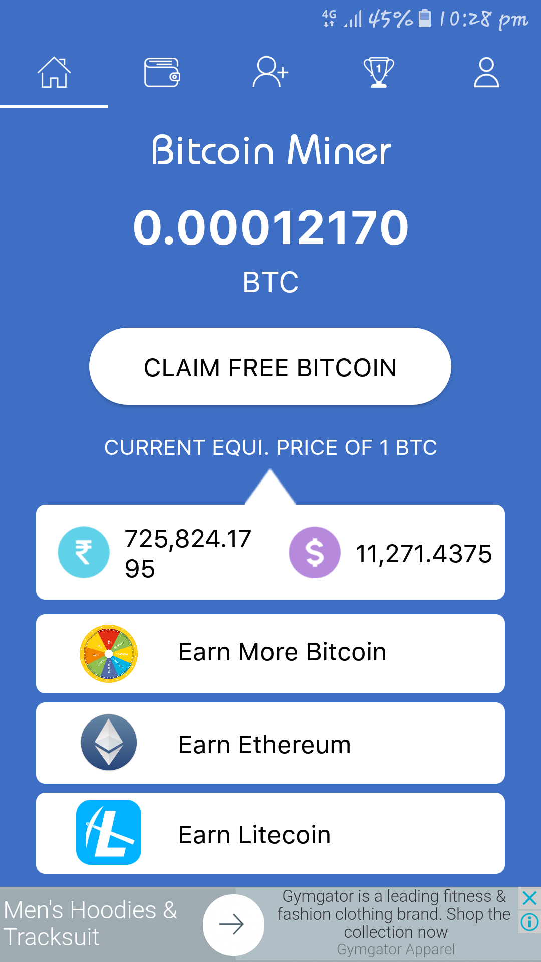 Earn !   Bitcoin Every Minute Free Steemit - 